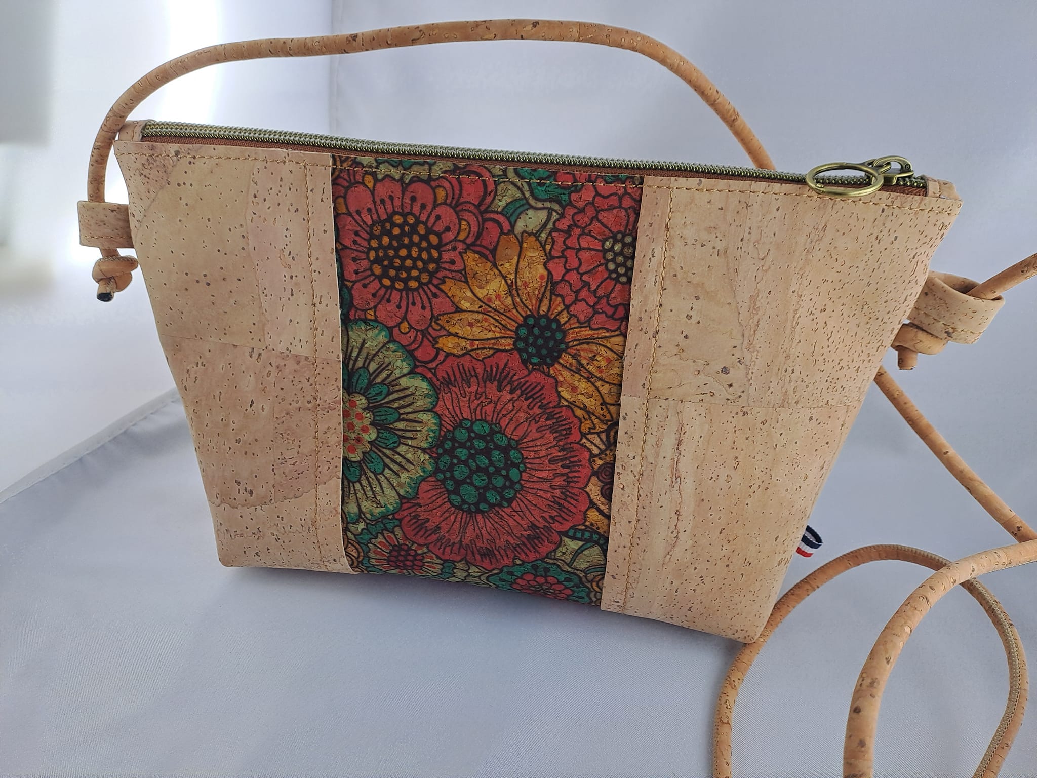 Sac bandoulière - fleurs géantes - Lisboa