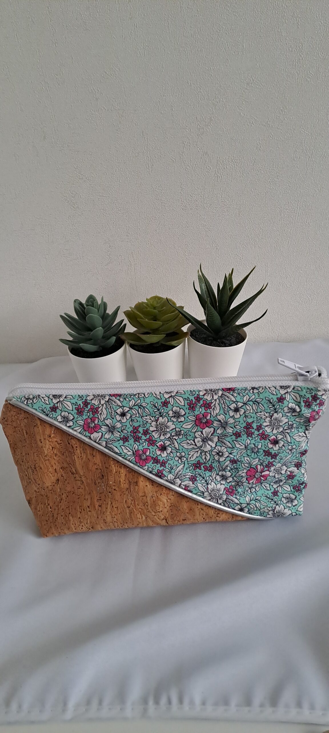 Trousse bi matière - fleurs - Aveiro – Image 4