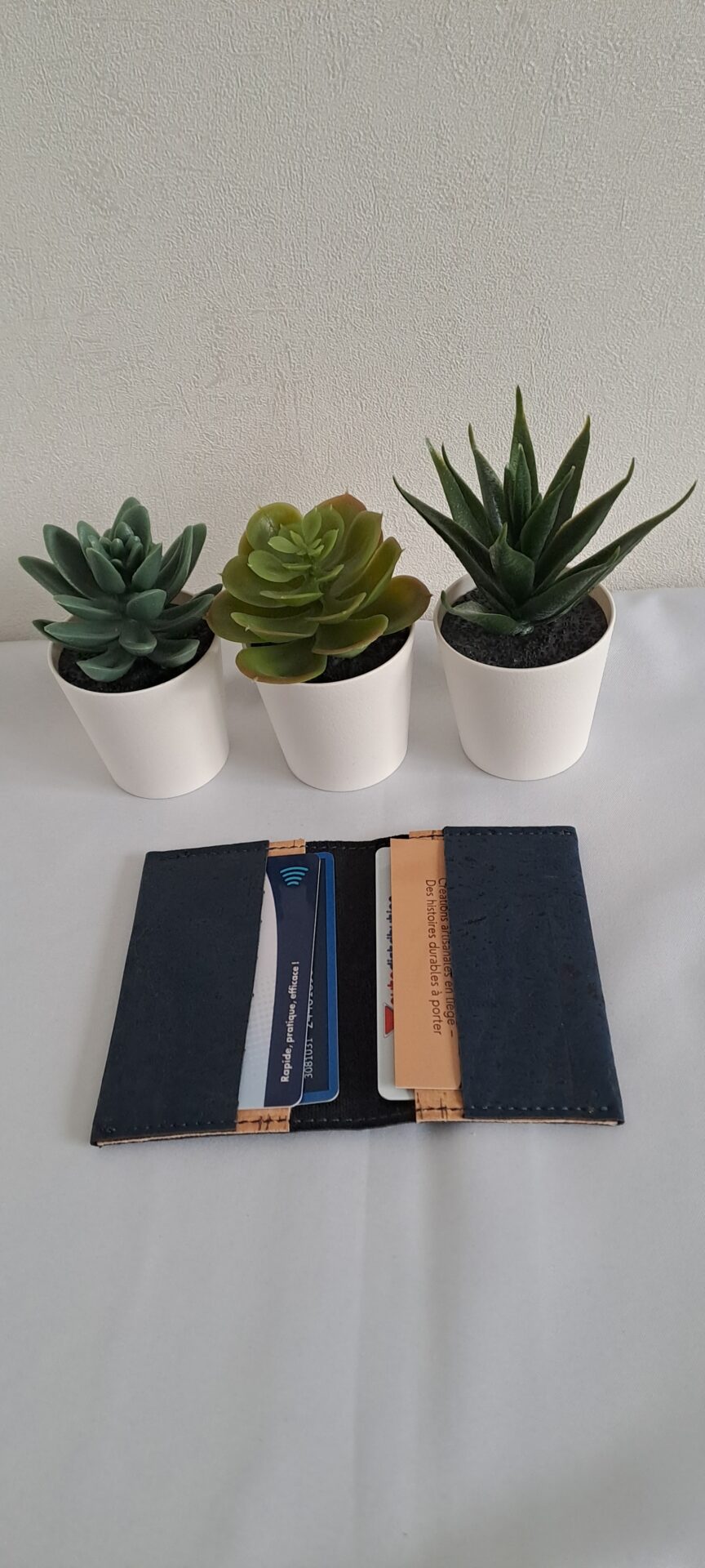 Porte carte minimaliste double - Caminha – Image 2