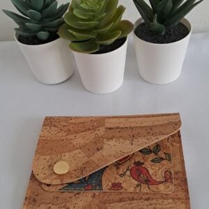 Pochette carte et billets - oiseaux - Estoril