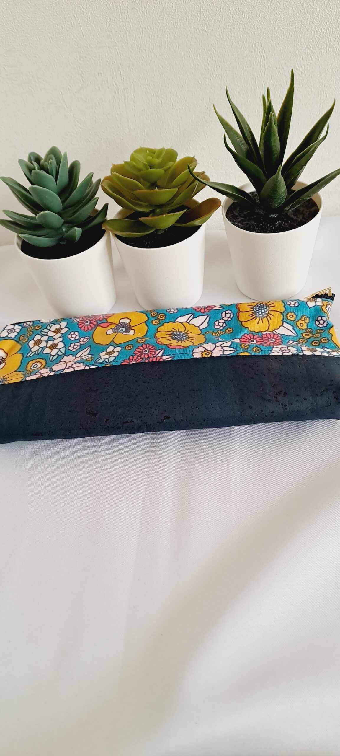 Trousse Evora fleurie - bi matière – Image 4