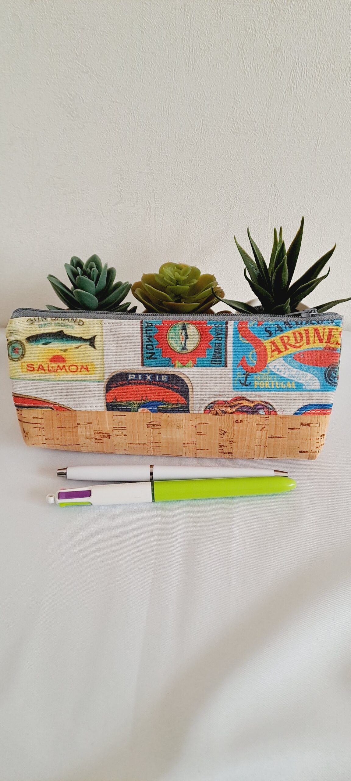 Trousse Evora sardines - bi matière