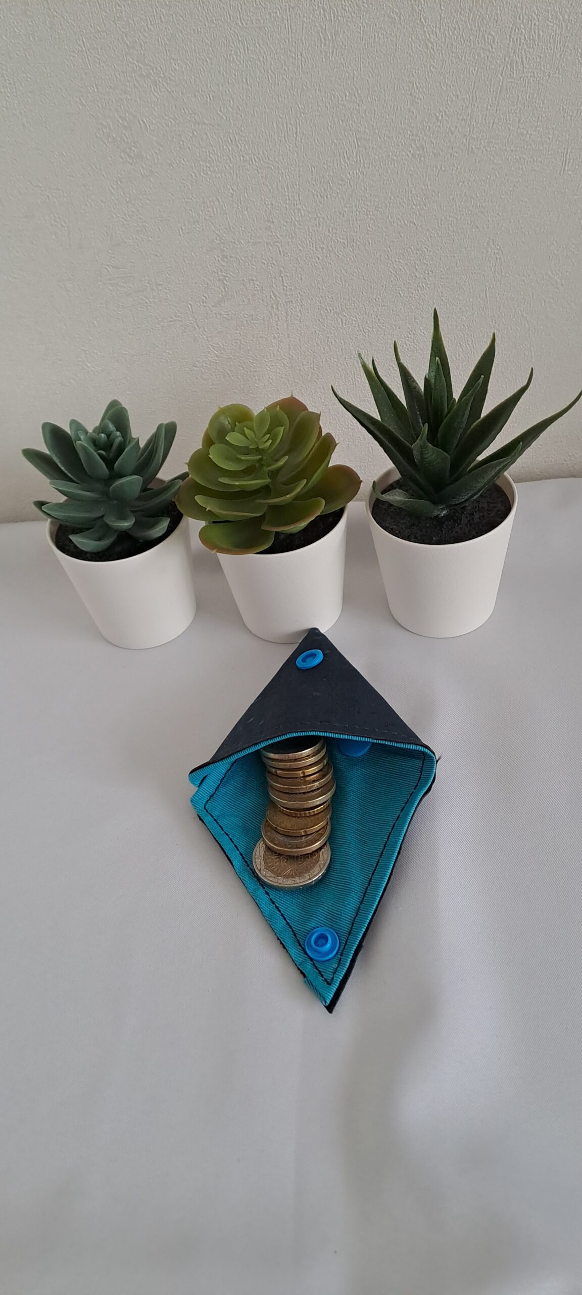 Porte monnaie origami Obidos - Bi matière – Image 2