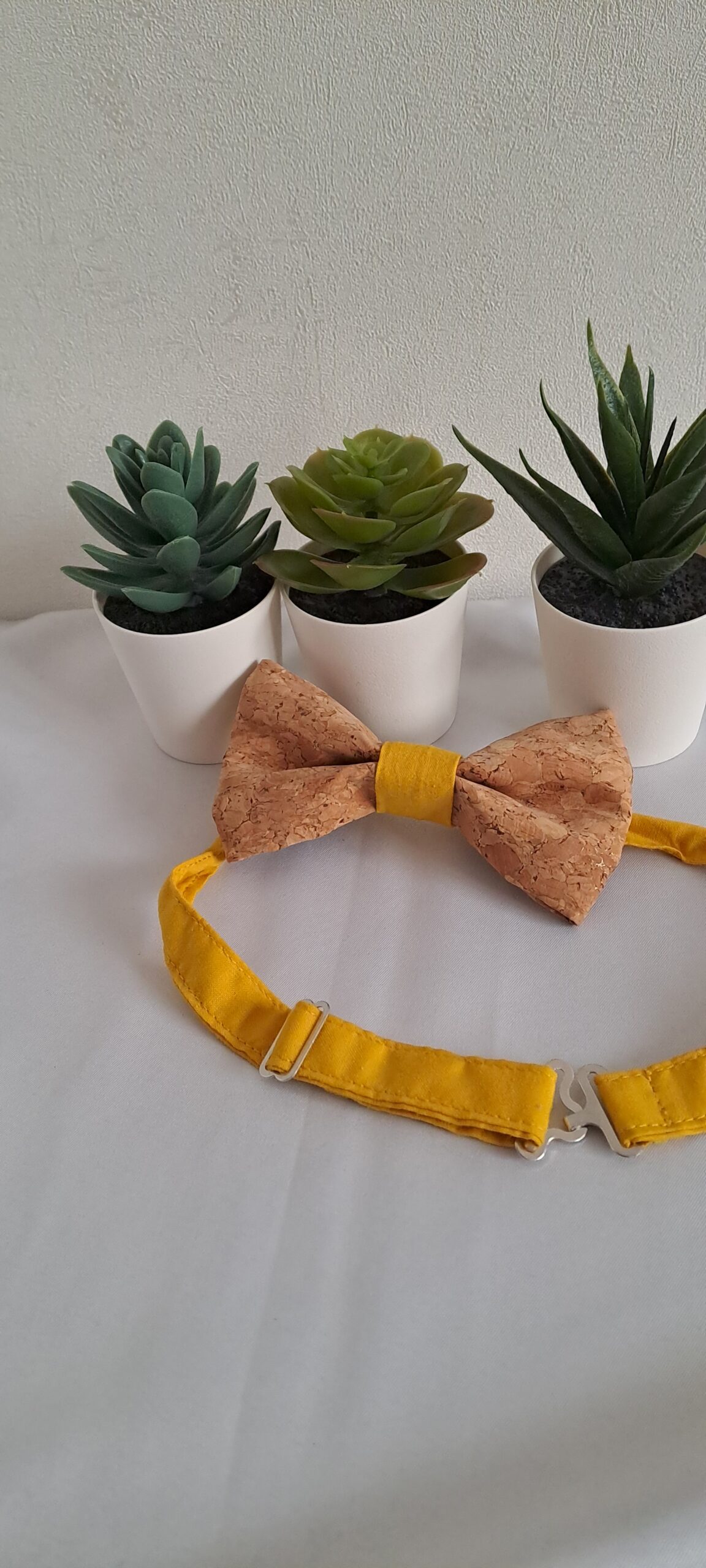 Noeud papillon - jaune - Sintra – Image 3